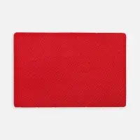 Наклейка тканевая Lunga, L, красная