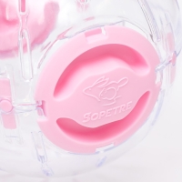 Шар для грызунов с подсветкой "Пижон", 14 см, розовый Шар для грызунов с подсветкой "Пижон", 14 см, розовый