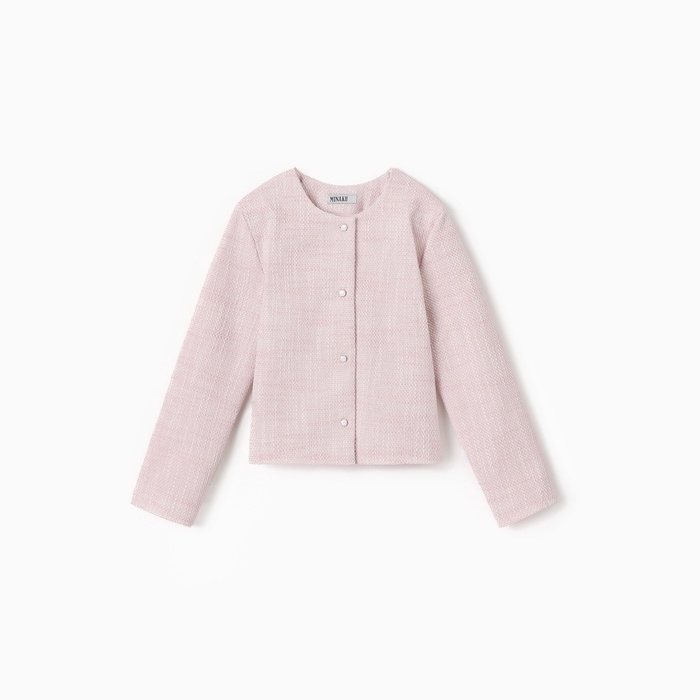 Жакет для девочки, MINAKU :Party Dress, цвет розовый, рост 134 см Жакет для девочки, MINAKU :Party Dress, цвет розовый, рост 134 см