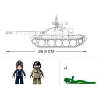 Конструктор &laquo;Модельки. Танк&raquo;, 1:35, 604 детали