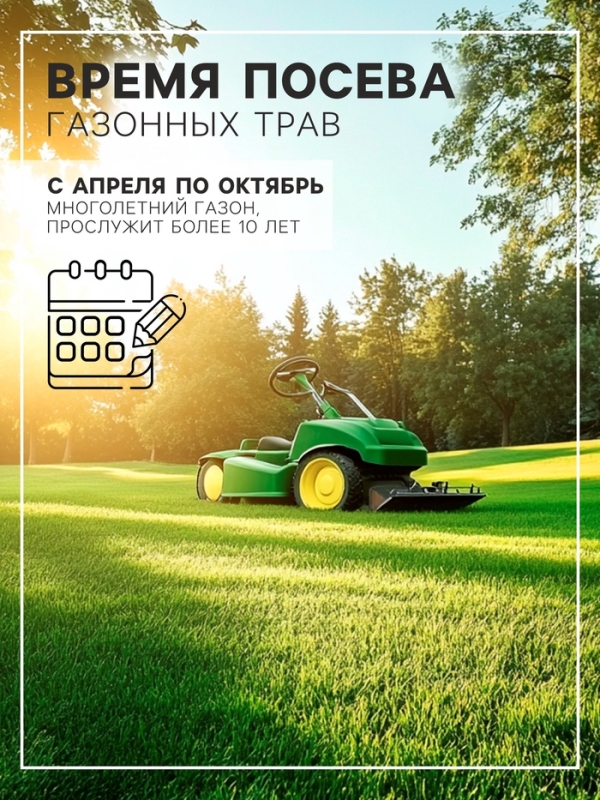 Семена газонной травы Hello grass, Sport Meister Gras, 10 кг