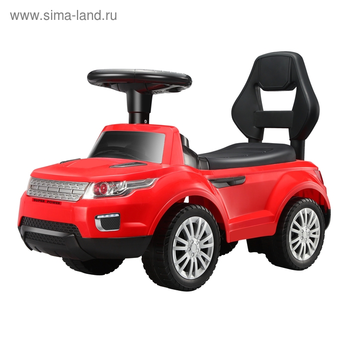 Толокар &laquo;Гонка&raquo;, световые и звуковые эффекты, цвет красный