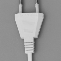 Светодиодное дерево &laquo;Перья&raquo; 1.5 м, 300 LED, постоянное свечение, 220 В, свечение тёплое белое