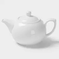 Заварочный чайник Hanna Kn&ouml;vell, 1 л, фарфор, белый