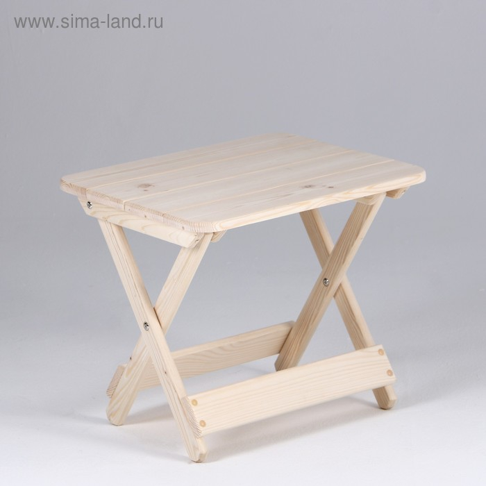 Столик к шезлонгу, хвоя, 50&times;40&times;43см