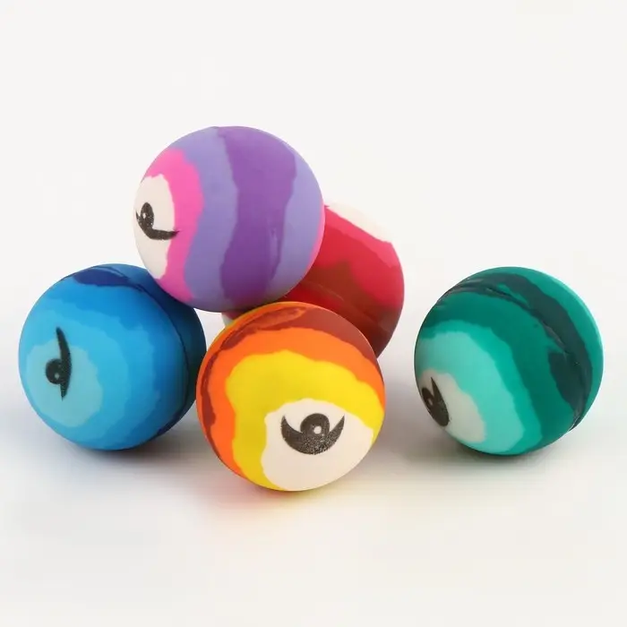 Мяч каучук &laquo;Полосатик&raquo;, 3 см