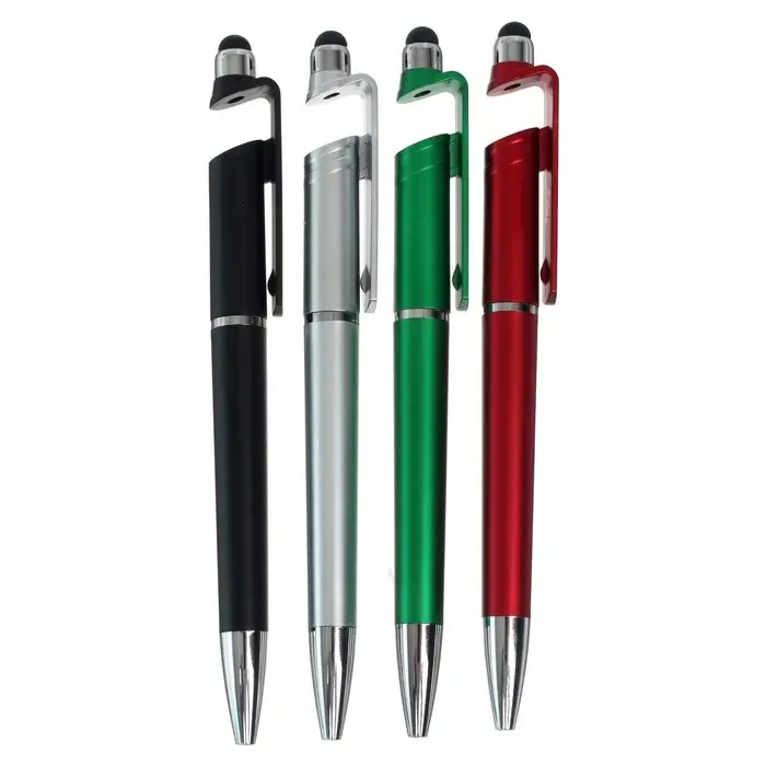 Ручка - прикол шариковая Calligrata &laquo;Подставка под сотовый&raquo;, со стилусом, МИКС