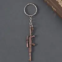 Брелок металл "Винтовка с прицелом" МИКС 6,3х1,5 см