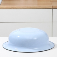 Таз эмалированный, 9,5 л, 42&times;12 см, индукция, микс