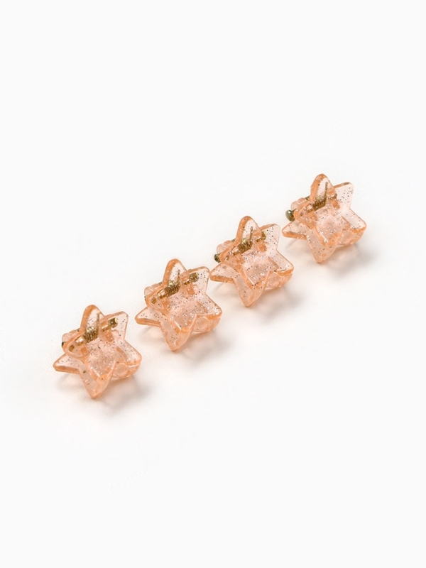 Бант для волос 2 шт, крабики &laquo;Ослепительно Красивая&raquo;, 8 х 12,5 см