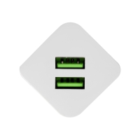 Сетевое зарядное устройство TD-T12, 2 USB, 2.4 А, белое Сетевое зарядное устройство TD-T12, 2 USB, 2.4 А, белое