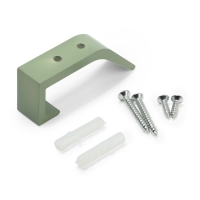 Крючок мебельный CAPPIO JACK, двухрожковый, цвет зеленый Крючок мебельный CAPPIO JACK, двухрожковый, цвет зеленый