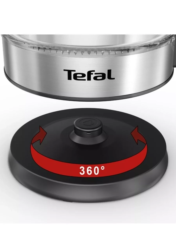 Стеклянный чайник Glass Kittle KI700830, с фильтром, 2200 Вт