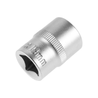 Головка торцевая шестигранная ТУНДРА, под квадрат 1/2", 19 мм, CrV Головка торцевая шестигранная ТУНДРА, под квадрат 1/2", 19 мм, CrV