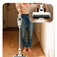Беспроводной вертикальный пылесос КТ-5569 - 250 Вт