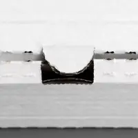 Коробка для пирога, белая, 39 х 25 х 6 см