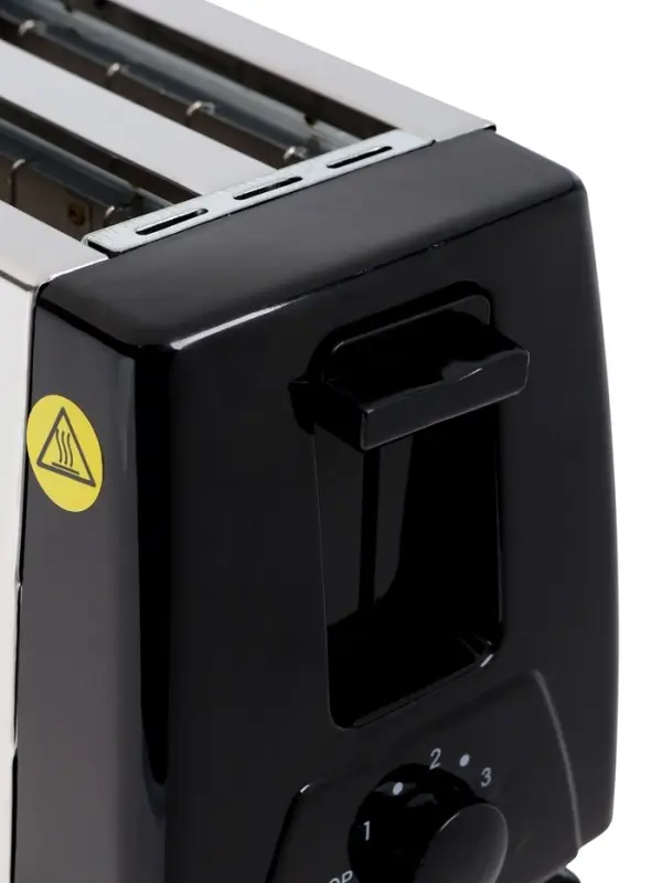 Тостер LT-03, 750 Вт, 6 режимов прожарки, 2 тоста, серебристый