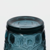 Стакан стеклянный Magistro &laquo;Ла-Манш&raquo;, 350 мл, цвет синий