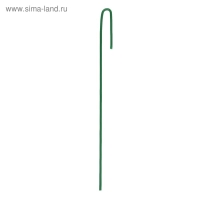 Колышек универсальный, h = 30 см, ножка d = 0.3 см, набор 10 шт., зелёный, Greengo