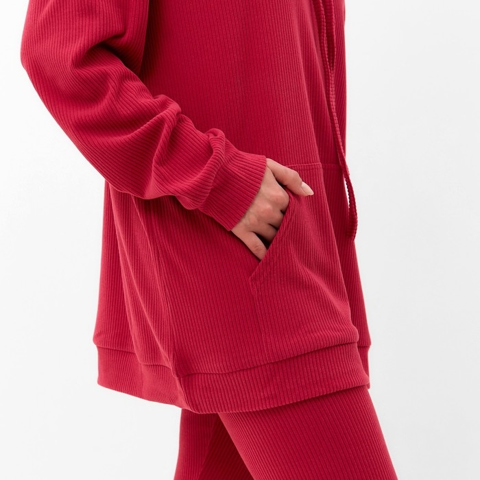 Костюм женский (толстовка/легинсы), цвет фуксия, размер 50 Костюм женский (толстовка/легинсы), цвет фуксия, размер 50