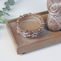 Сувенир полистоун подсвечник на 2 свечи "Будда - медитация" под серебро 8,7х24,3х15 см Сувенир полистоун подсвечник на 2 свечи "Будда - медитация" под серебро 8,7х24,3х15 см