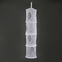 Корзина подвесная для игрушек 4 секции МИКС 27х27х92 см Корзина подвесная для игрушек 4 секции МИКС 27х27х92 см