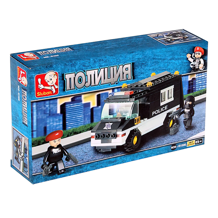 Конструктор &laquo;Военная полиция: Фургон&raquo;, 127 деталей