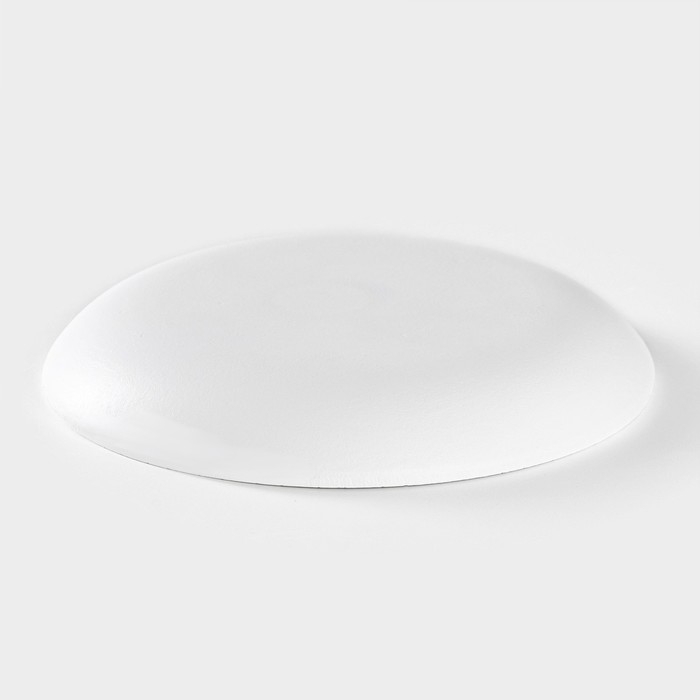 Блюдо для фруктов Доляна &laquo;Сияние&raquo;, d=19,5 см, цвет белый