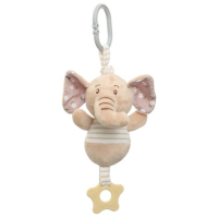 Подвеска мягкая с вибрацией &laquo;Слоник Няша&raquo;, прорезыватель, на кроватку, коляску, Крошка Я