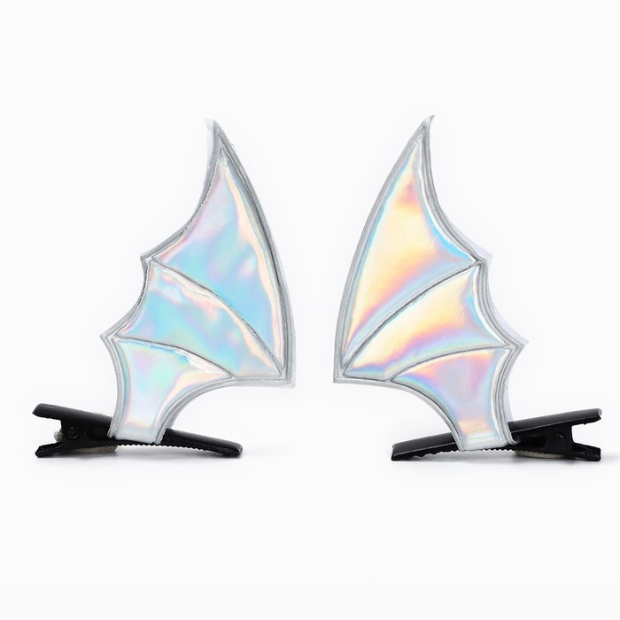 Заколки ушки новогодние &laquo;Волшебная змейка&raquo;, на Новый год, 1 х 5 х 9 см