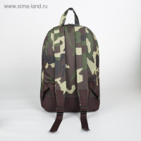 Рюкзак мужской на молнии, наружный карман, «ЗФТС», цвет камуфляж/хаки Рюкзак мужской на молнии, наружный карман, «ЗФТС», цвет камуфляж/хаки