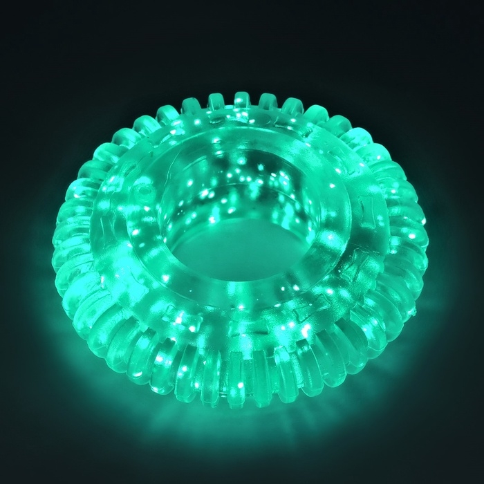 Игрушка для собак жевательная светящаяся в темноте &laquo;Шина&raquo;, 7 х 7 см