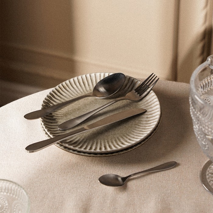 Набор столовых приборов из нержавеющей стали &laquo;Классик&raquo;, 24 предмета, в коробке, цвет серебряный