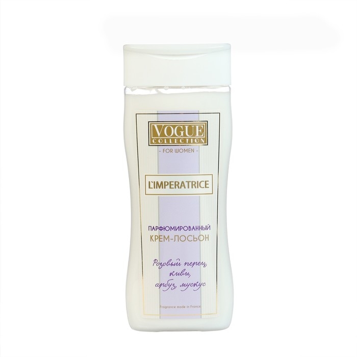 Подарочный набор косметики женский L`Imperatrice: гель для душа, 250 мл + крем-лосьон, 200 мл