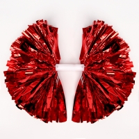 Помпон, цвет красный