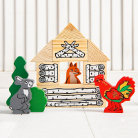 Конструктор &laquo;Сказки. Зайкина избушка&raquo;, 24 элемента