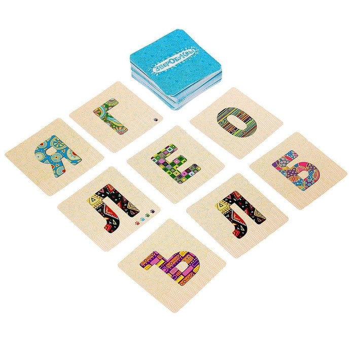 Настольная игра &laquo;Зверобуквы&raquo;