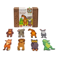 Тройные пазлы &laquo;Весёлый зоопарк&raquo; 24 эл.