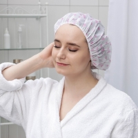 Шапочка для душа Доляна &laquo;Весна&raquo;, цвет МИКС