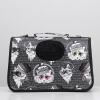 Сумка - переноска для животных "Зимние коты", размер S, 37,5 х 17 х 22 см Сумка - переноска для животных "Зимние коты", размер S, 37,5 х 17 х 22 см