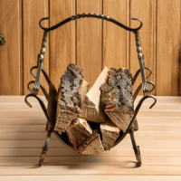 Дровница малая с поддоном 48х40х42 см