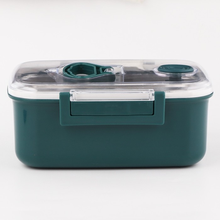 Ланч бокс в школу, контейнер для еды Ланч бокс в школу, контейнер для еды "Пали", 950 мл, с приборами, 18.5 х 14.5 х 7.7 см