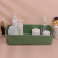 Органайзер для хранения, с ручками, 1 секция, 34 &times; 19 &times; 8 см, цвет МИКС