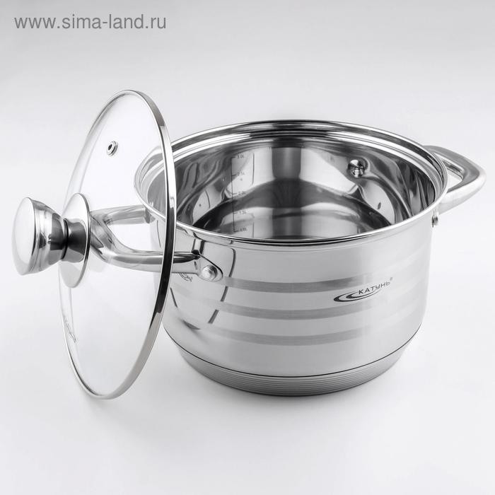 Кастрюля &laquo;Элис&raquo;, 3.5 л, d=20 см, капсульное дно, индукция