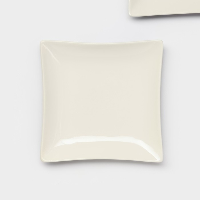 Набор тарелок керамических Magistro Matt black, 15&times;2 см, 2 шт