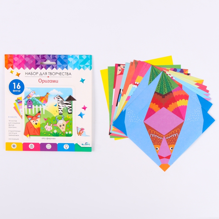 Оригами &laquo;На ферме&raquo;