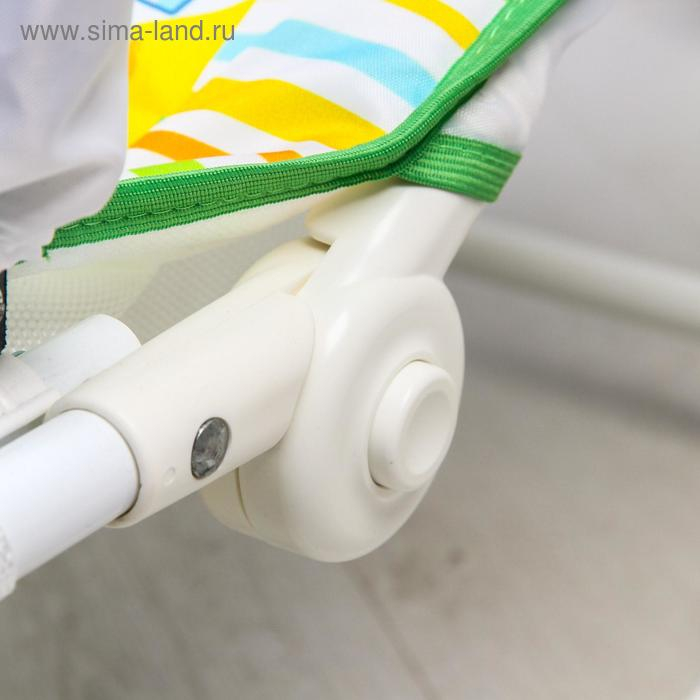 Шезлонг - качалка для новорождённых &laquo;Африка&raquo;, игровая дуга, игрушки МИКС