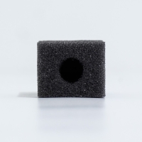 Губка прямоугольная для фильтра, серия F, 3 х 3,5 х 7 см, серая