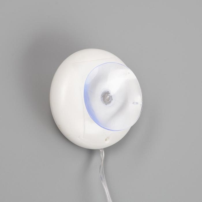 Светодиодная фигура на присоске «Ёлка» 16 × 20 см, пластик, батарейки АААх3 (не в комплекте), свечение тёплое белое Светодиодная фигура на присоске «Ёлка» 16 × 20 см, пластик, батарейки АААх3 (не в комплекте), свечение тёплое белое