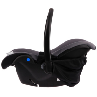 Автокресло детское, автолюлька Крошка Я Safe +, группа 0+, до 13 кг, Серый